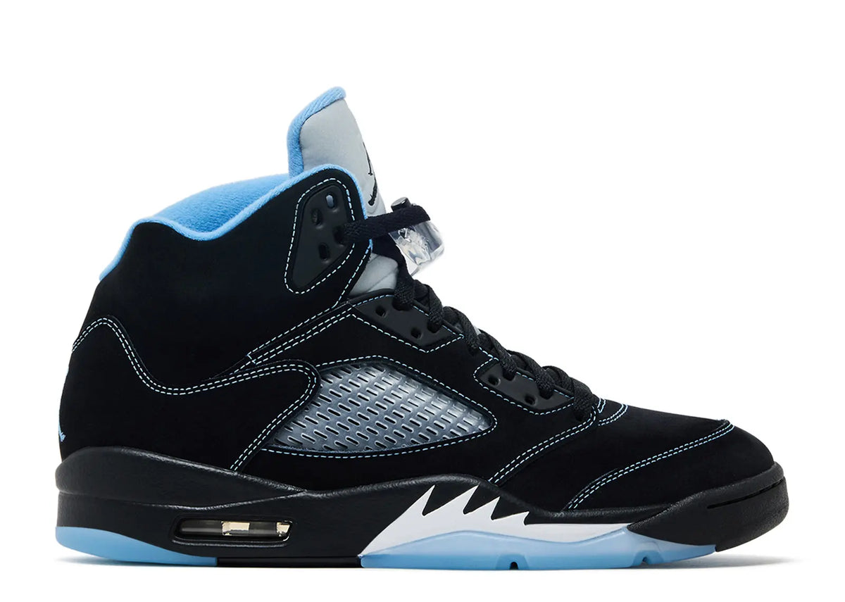 Air Jordan 5 - Black University Blue